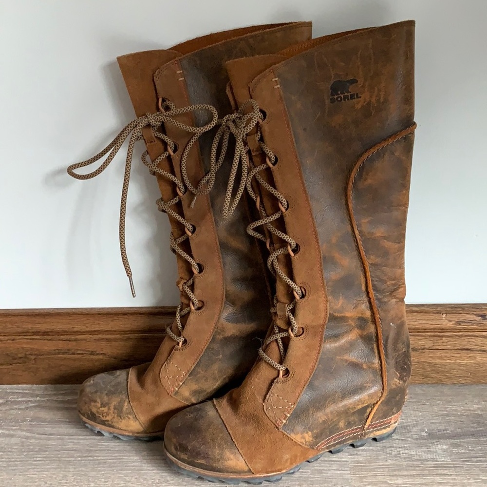 SOREL Cate the Great Wedge Tall Boot 10